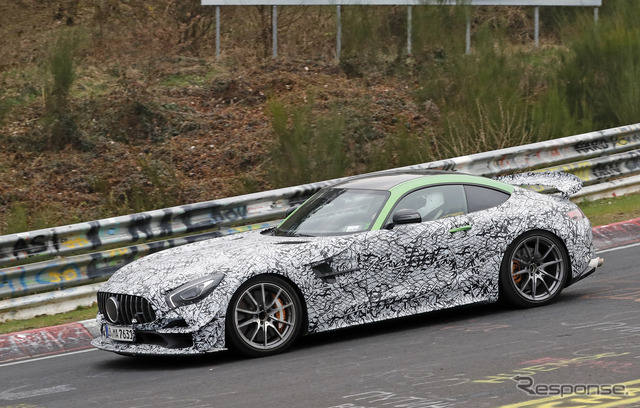 メルセデス AMG GT ブラックシリーズ 市販型（スクープ写真）