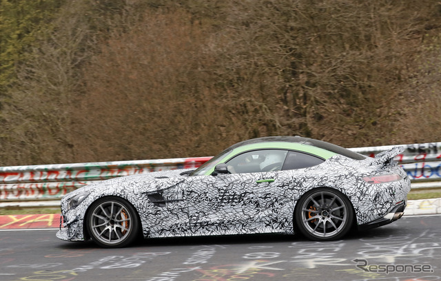 メルセデス AMG GT ブラックシリーズ 市販型（スクープ写真）