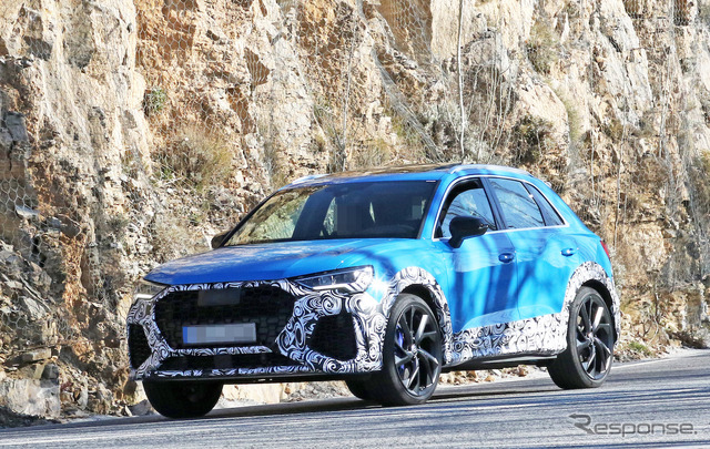 アウディ RS Q3 スクープ写真