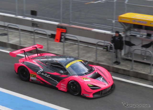 #720 マクラーレン720S GT3（3月末の富士テスト）