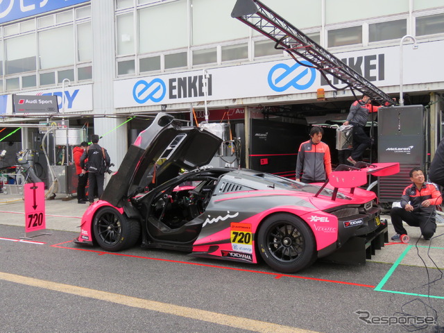 #720 マクラーレン720S GT3（4月の開幕戦岡山）