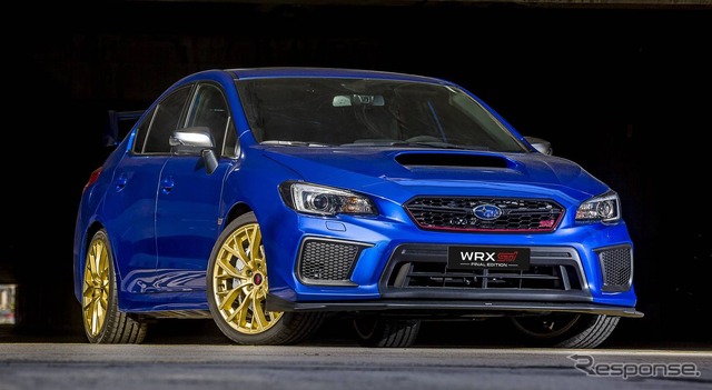 スバル WRX STI ファイナルエディション