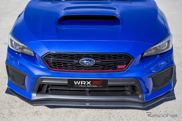 スバル WRX STI ファイナルエディション