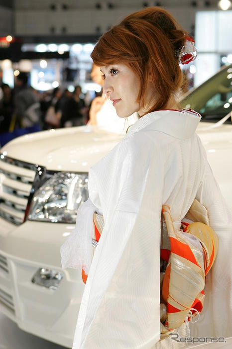 【東京オートサロン08】コンパニオン写真蔵…BRANEW