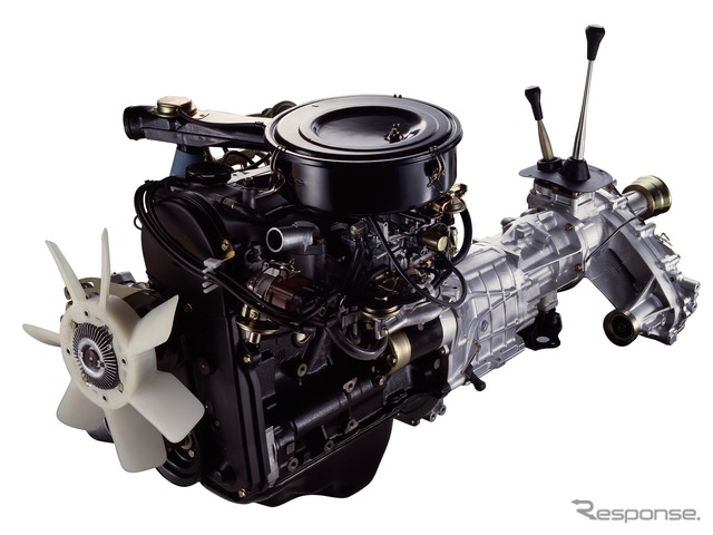 「シリウス80」2リットル・ガソリンエンジン