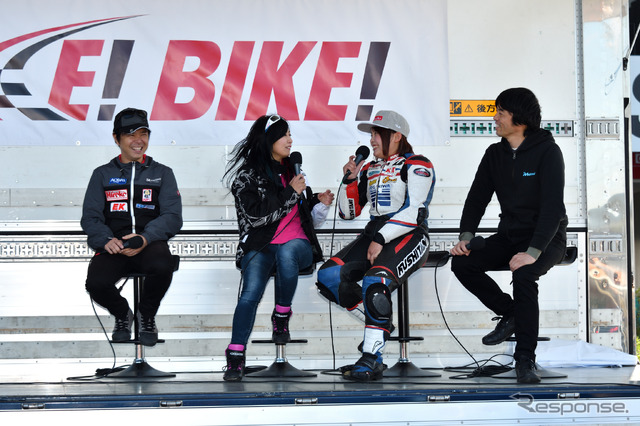 レーシングライダートークステージ(BIKE! BIKE! BIKE! 2019)