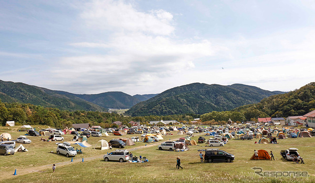 滋賀県「マキノ高原キャンプ場」