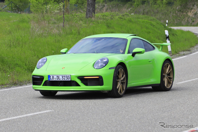 ポルシェ 911 謎のプロトタイプ(スクープ写真)