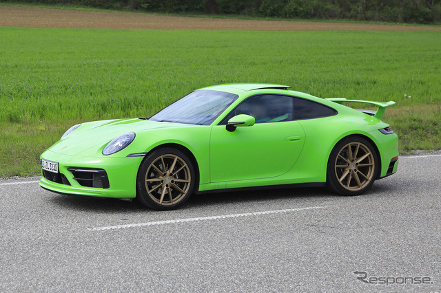 ポルシェ 911 謎のプロトタイプ(スクープ写真)