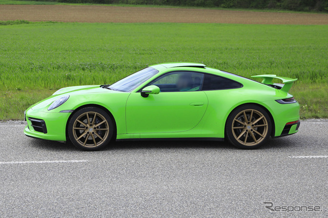 ポルシェ 911 謎のプロトタイプ(スクープ写真)