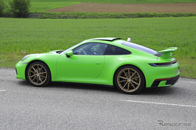 ポルシェ 911 謎のプロトタイプ(スクープ写真)