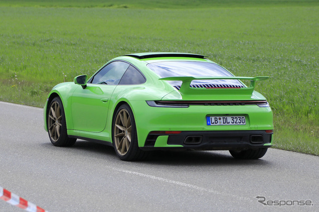 ポルシェ 911 謎のプロトタイプ(スクープ写真)