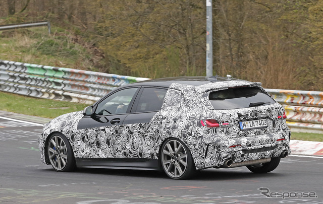 BMW 1シリーズ 新型プロトタイプ(スクープ写真)