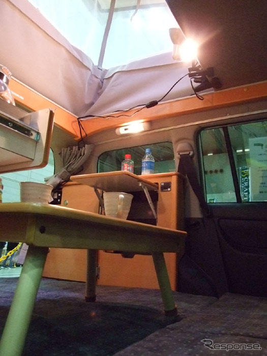 【キャンピング＆RVショー08】ビジネスでも使えるキャンピングカー