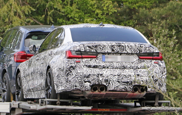 BMW M3 新型プロトタイプ(スクープ写真)