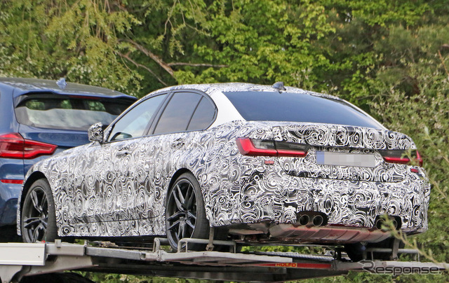 BMW M3 新型プロトタイプ(スクープ写真)