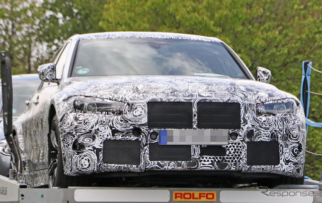 BMW M3 新型プロトタイプ(スクープ写真)