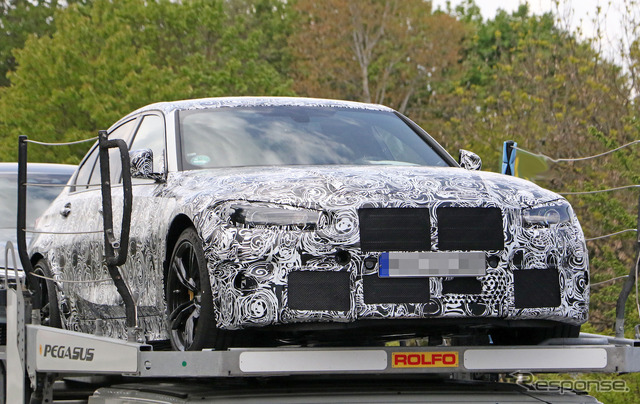 BMW M3 新型プロトタイプ(スクープ写真)