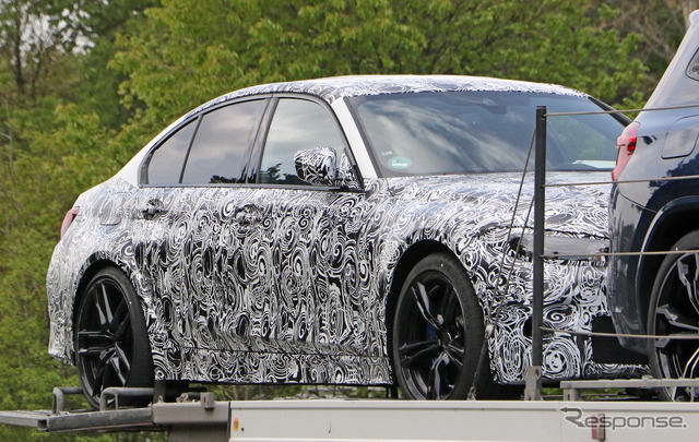 BMW M3 新型プロトタイプ(スクープ写真)