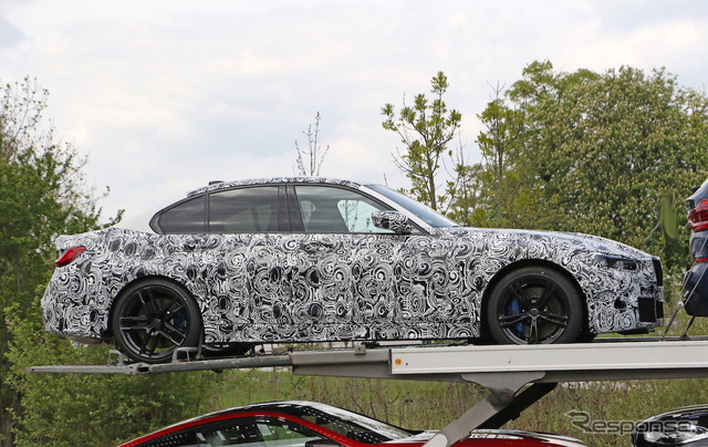 BMW M3 新型プロトタイプ(スクープ写真)