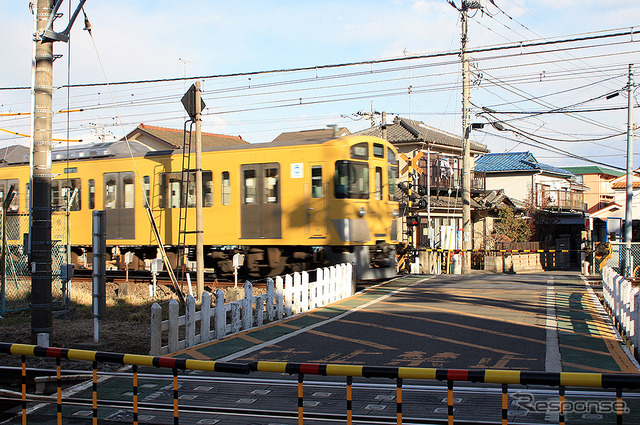 連続立体交差工事がすすむ東村山駅とその周辺