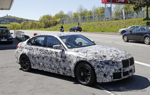 BMW M3 新型 スクープ写真