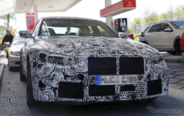 BMW M3 新型 スクープ写真