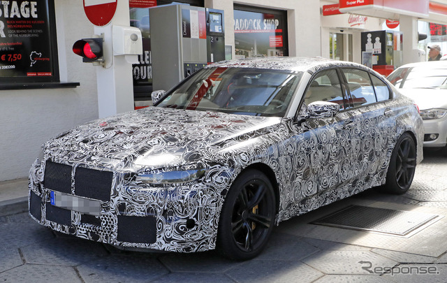 BMW M3 新型 スクープ写真