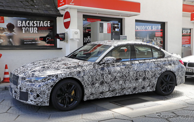 BMW M3 新型 スクープ写真