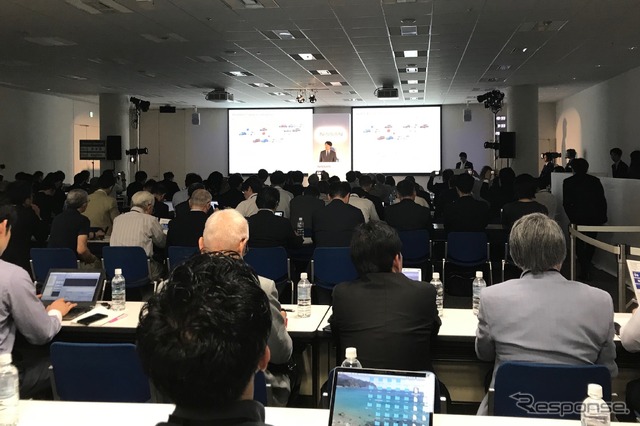 日産自動車プロパイロット2.0説明会（横浜市、グローバル本社）