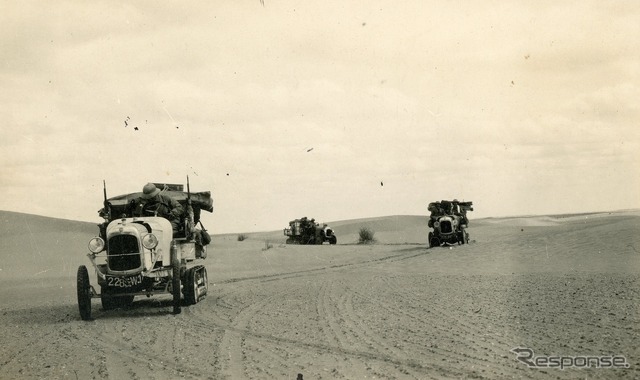 1922～23年のサハラ横断