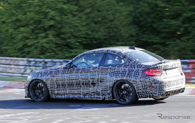BMW M2 CS プロトタイプ(スクープ写真)