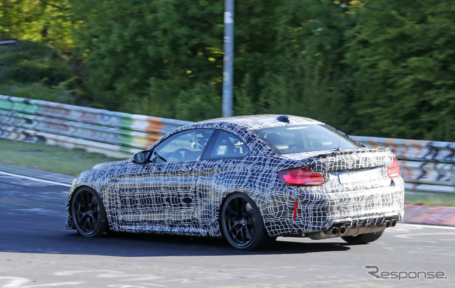 BMW M2 CS プロトタイプ(スクープ写真)