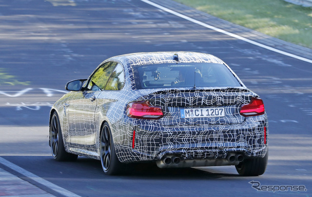 BMW M2 CS プロトタイプ（スクープ写真）