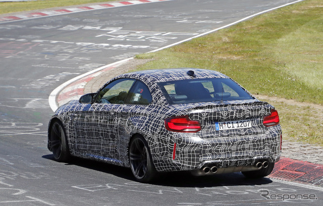 BMW M2 CS プロトタイプ(スクープ写真)