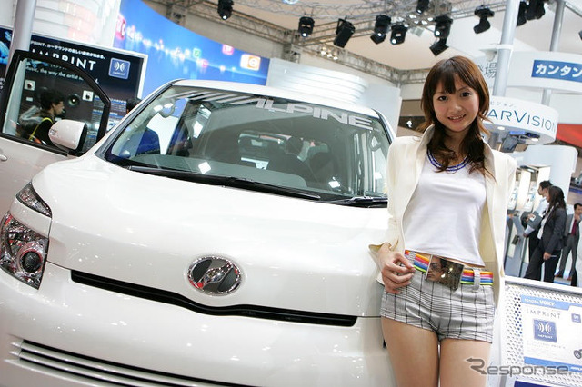 【東京オートサロン08】コンパニオン写真蔵…アルパイン その3