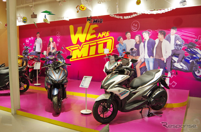 フィリピンで人気のAT車(スクーター)ヤマハ『MIO』シリーズ