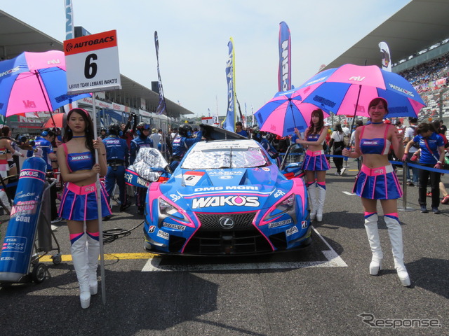 決勝3位、#6 LC500。