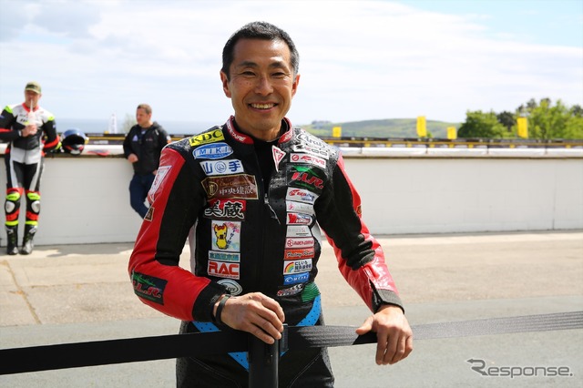 今年はI.L.Rからエントリーの山中正之選手(マン島TTレース2019)