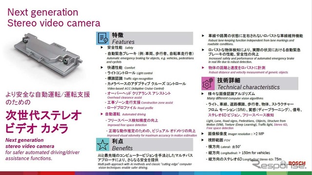 次世代のステレオカメラのスペック