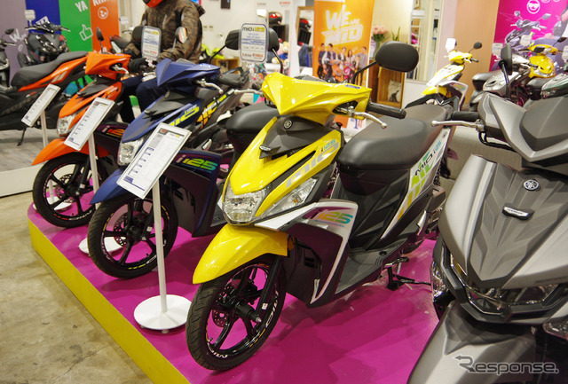 フィリピンで最も人気のスクーター(AT車)ヤマハ『MIO』