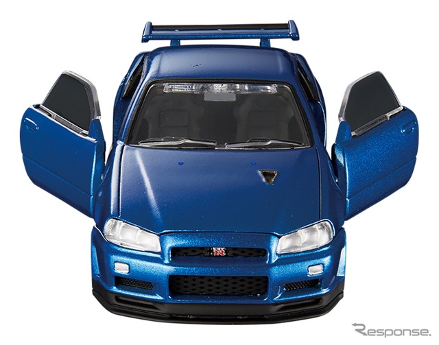 トミカプレミアムRS 日産スカイライン GT-R VスペックII ニュル(ベイサイドブルー)
