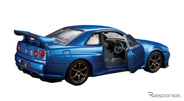 トミカプレミアムRS 日産スカイライン GT-R VスペックII ニュル(ベイサイドブルー)