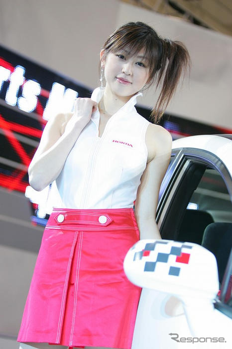 【東京オートサロン08】コンパニオン写真蔵…ホンダ その5