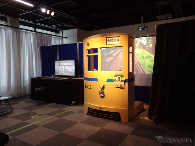 横浜市電保存館展示(はたらくのりものコレクション2019)