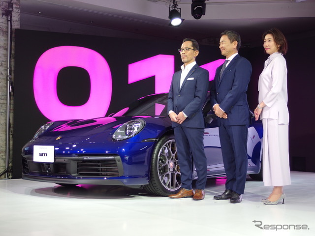 ポルシェ911新型日本発表