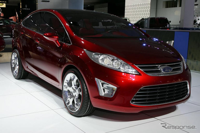【デトロイトモーターショー08】写真蔵…フォード Verve sedan