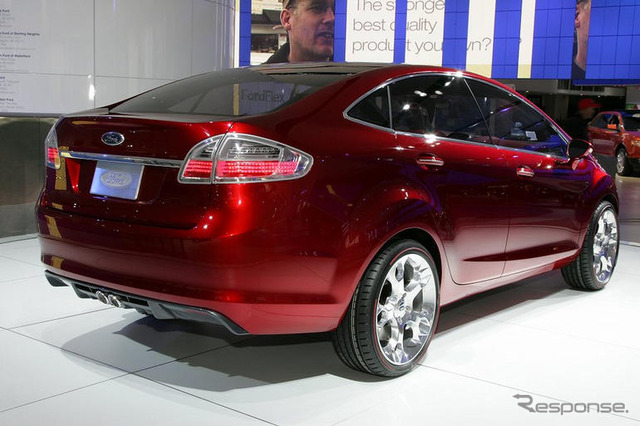 【デトロイトモーターショー08】写真蔵…フォード Verve sedan