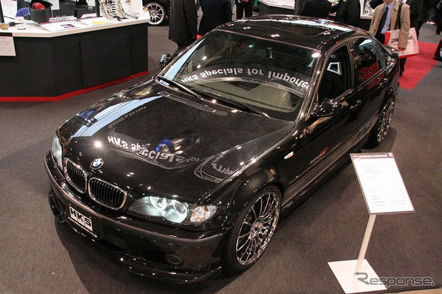 【東京オートサロン08】写真蔵…HKS BMW 3シリーズ…GTスーパーチャージャー