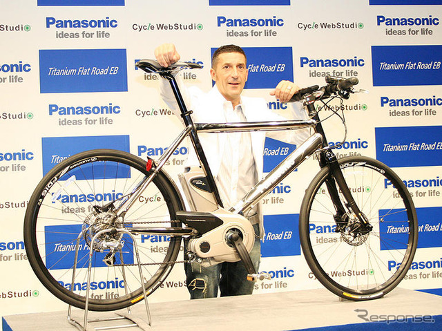 10kmを30分で走破できる!?…パナソニック チタン 自転車